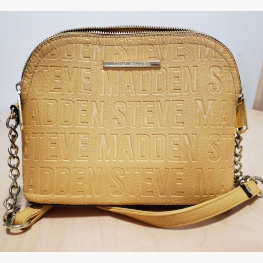 Steve Madden Stamped Monogram Crossbody